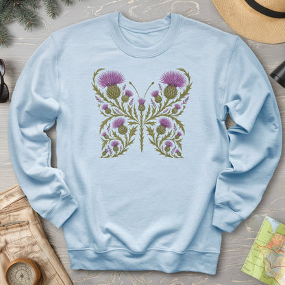 Thistle Butterfly 2 Sweatshirt