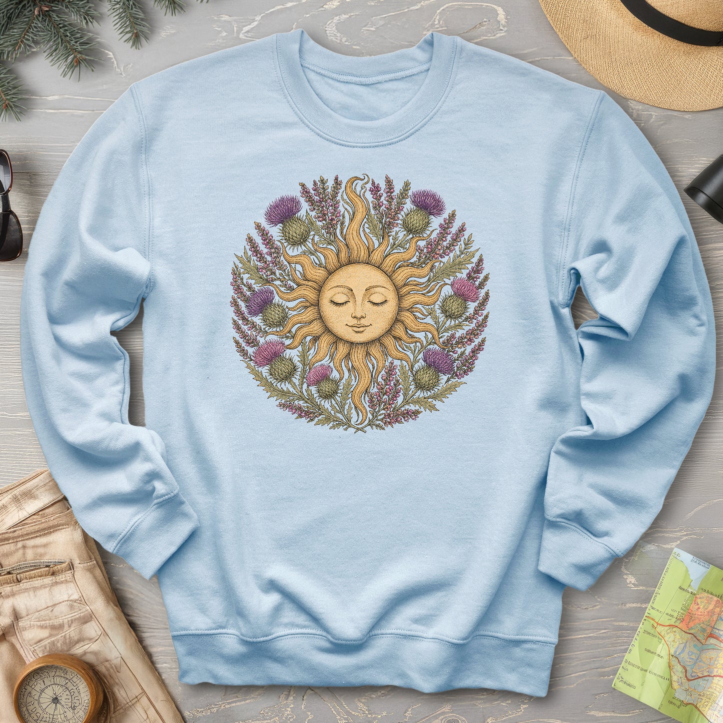 Thistle Celestial Sun Sweatshirt