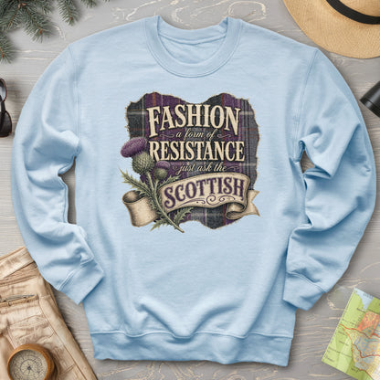 Fashion Resistance Scottish Sweatshirt