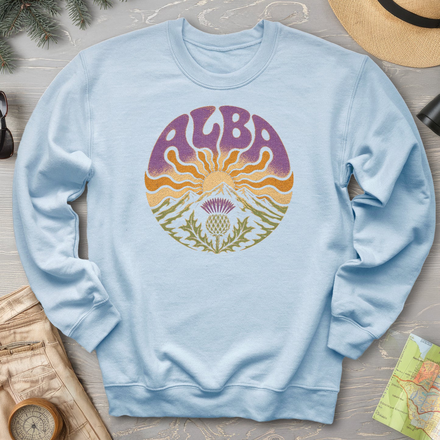 Alba Groovy Sunrise Sweatshirt