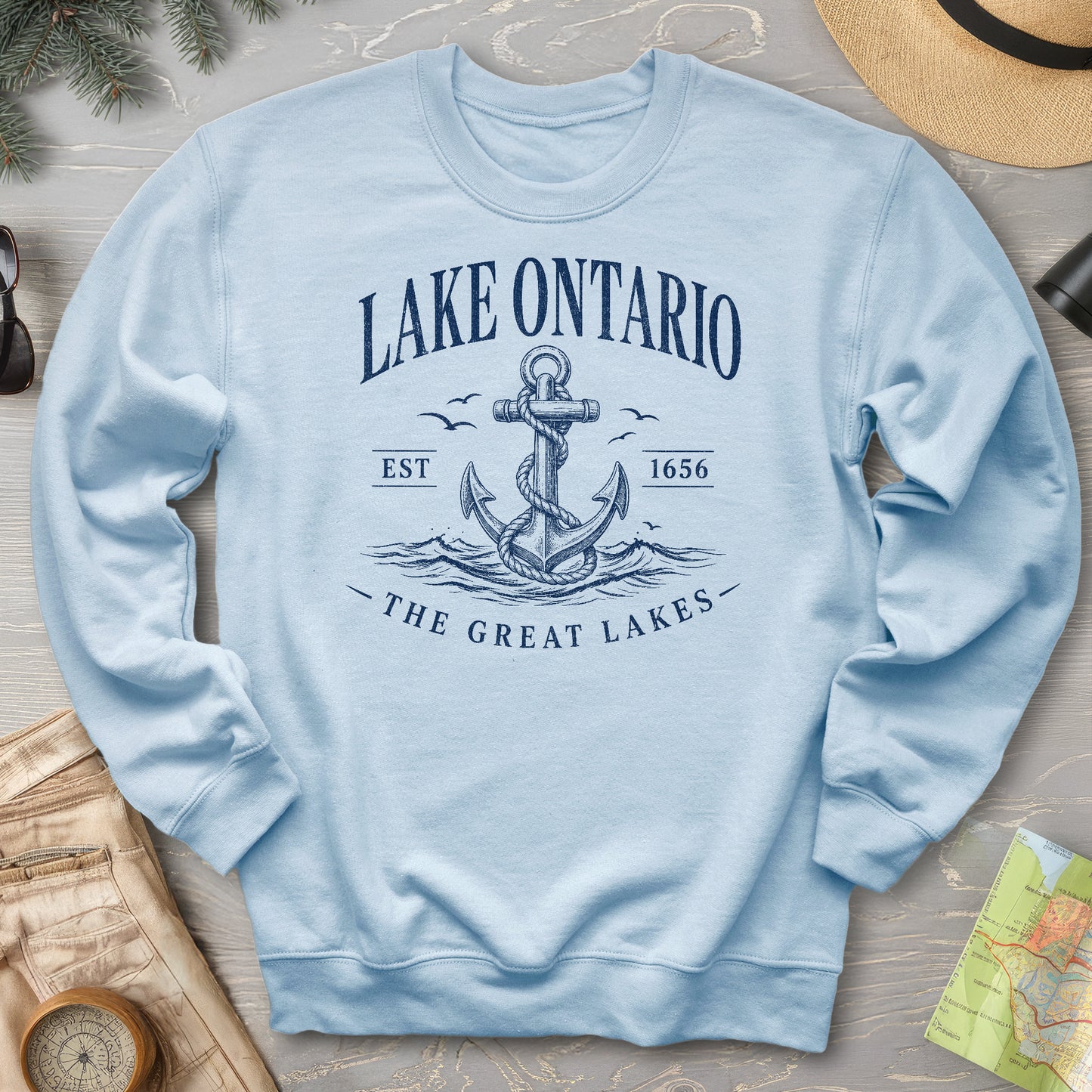 Lake Ontario Anchor Sweatshirt