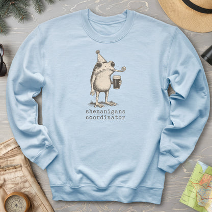 Shenanigans Coordinator Frog Sweatshirt