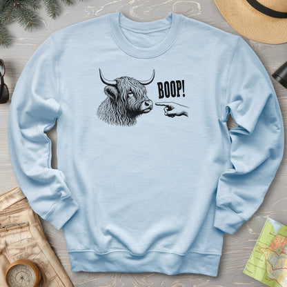 Boop Highland Coo Sweatshirt