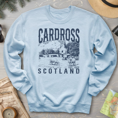 Cardross Scotland Sketch Sweatshirt