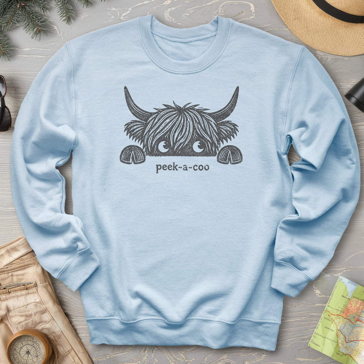 Peek-A-Coo Sweatshirt