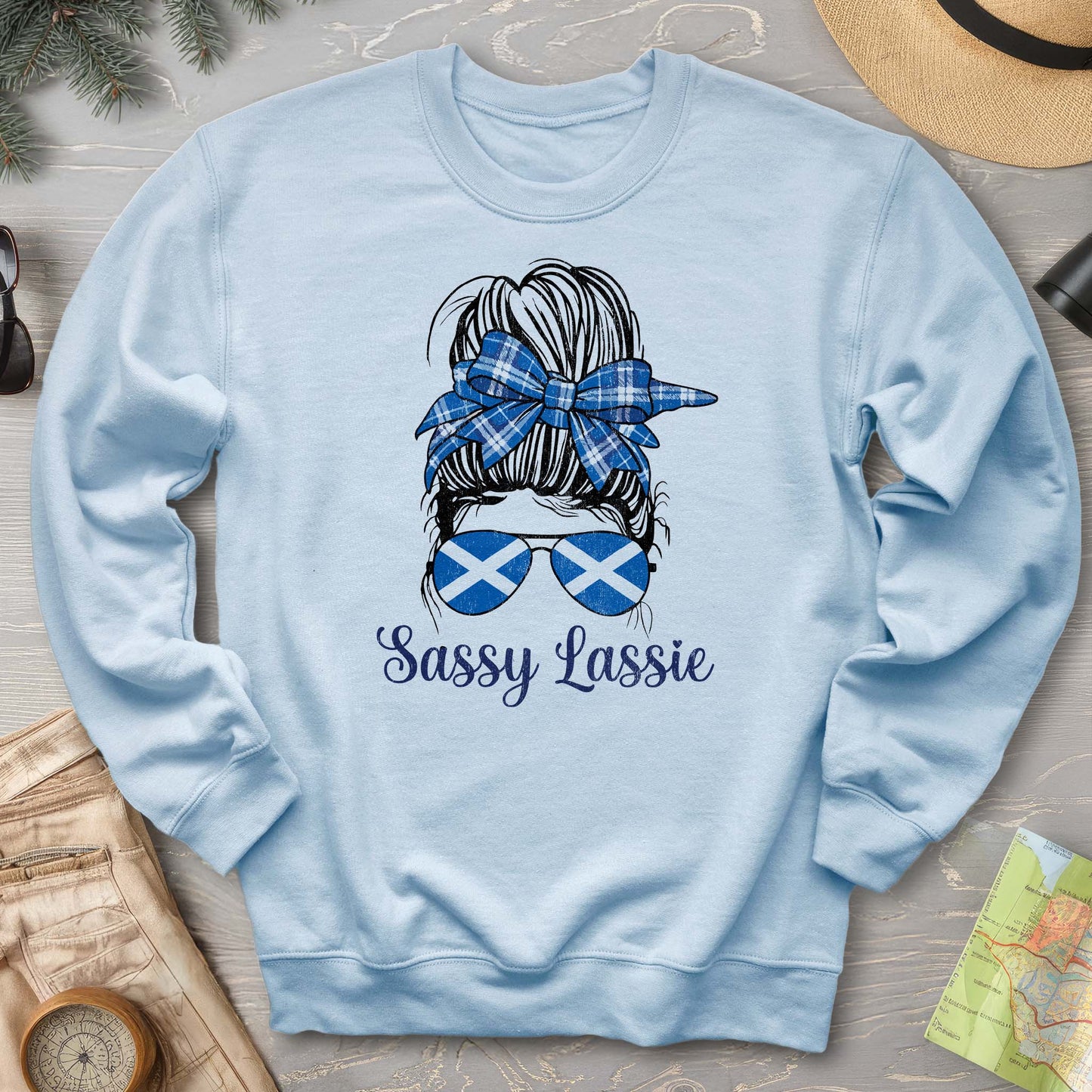 Scottish Sassy Lassy Sweatshirt
