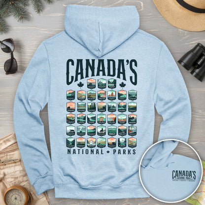 Canada's National Parks "Badges" Hoodie