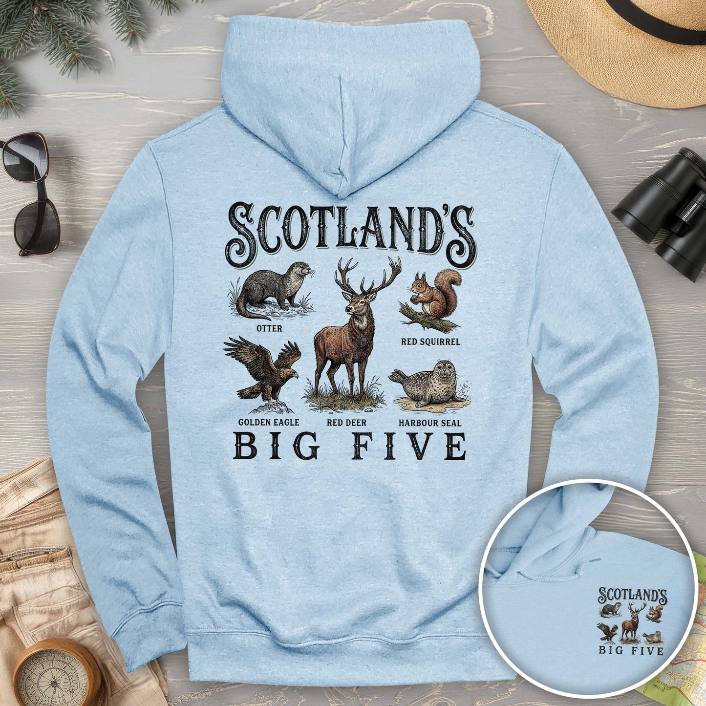 Scotland's Big Five Hoodie
