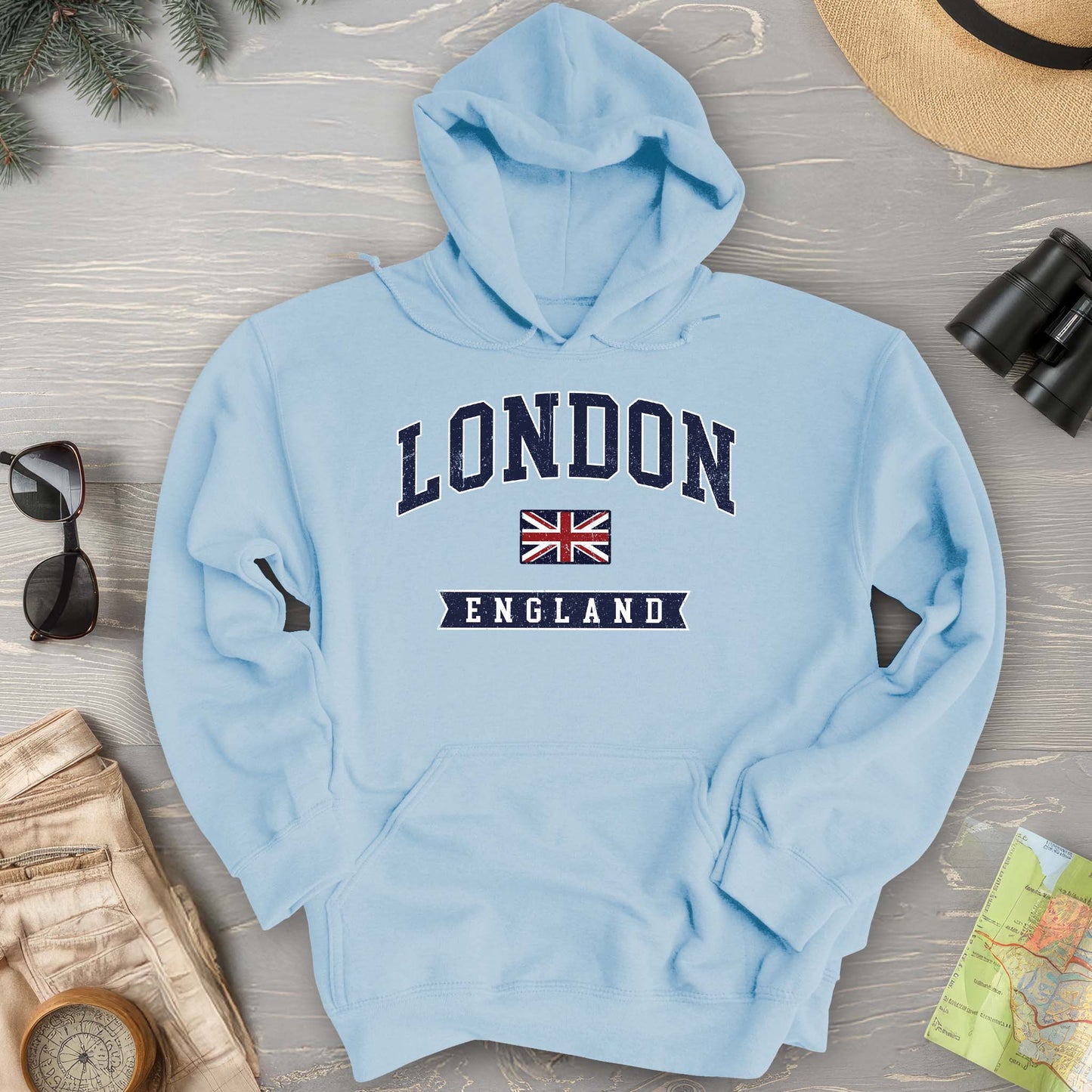 London Varsity Flag Hoodie