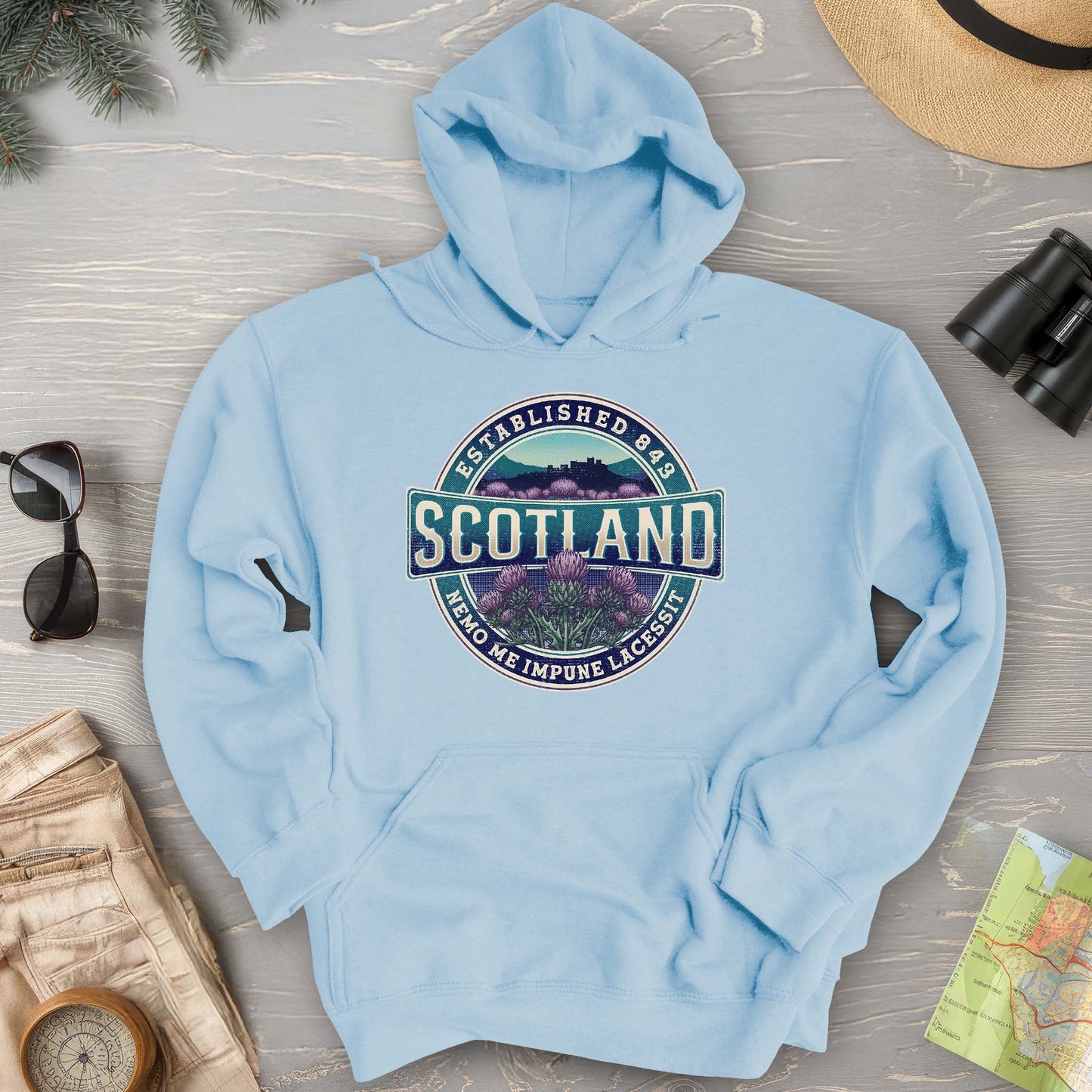 Scotland Badge Hoodie