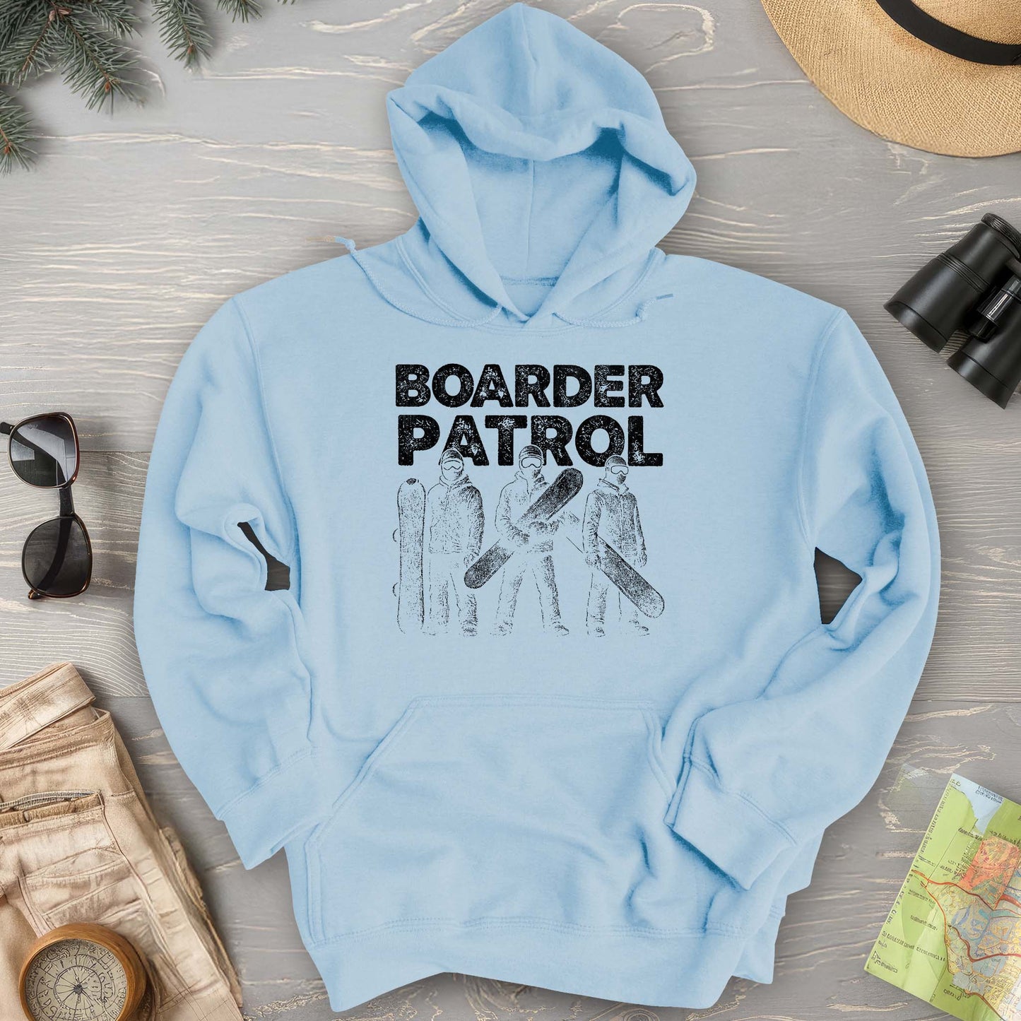 Boarder Patrol Hoodie