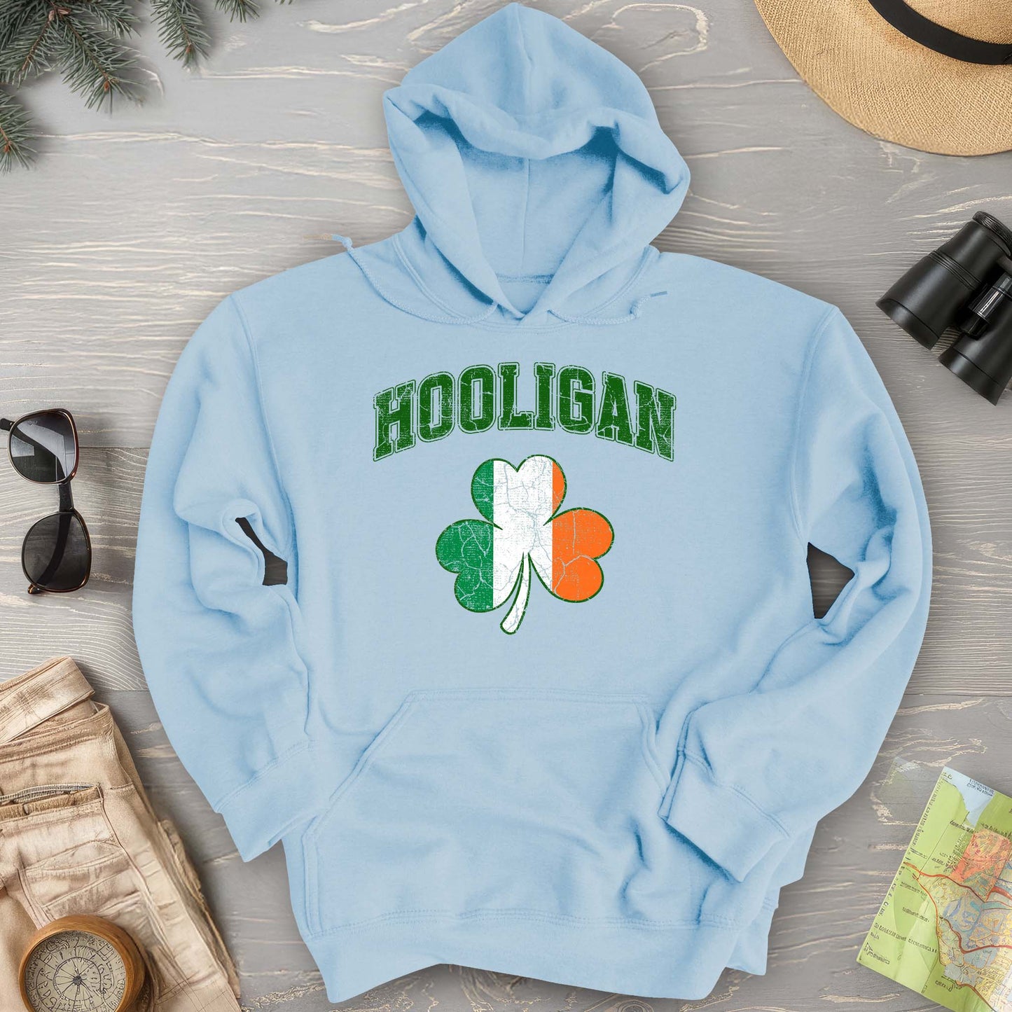 Hooligan Shamrock Hoodie