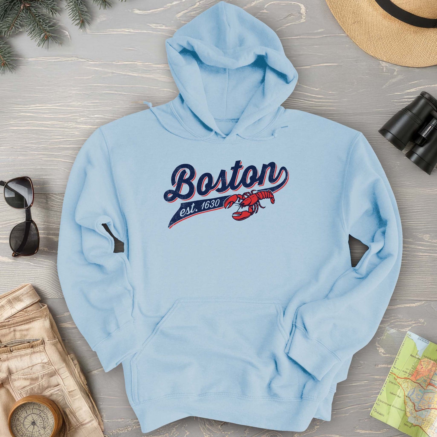 Boston Banner Hoodie