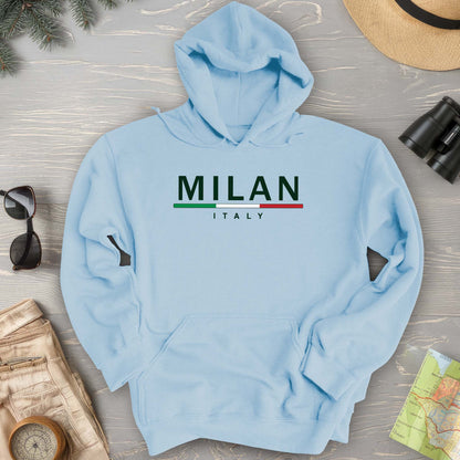 Milan Italy Stripe Hoodie