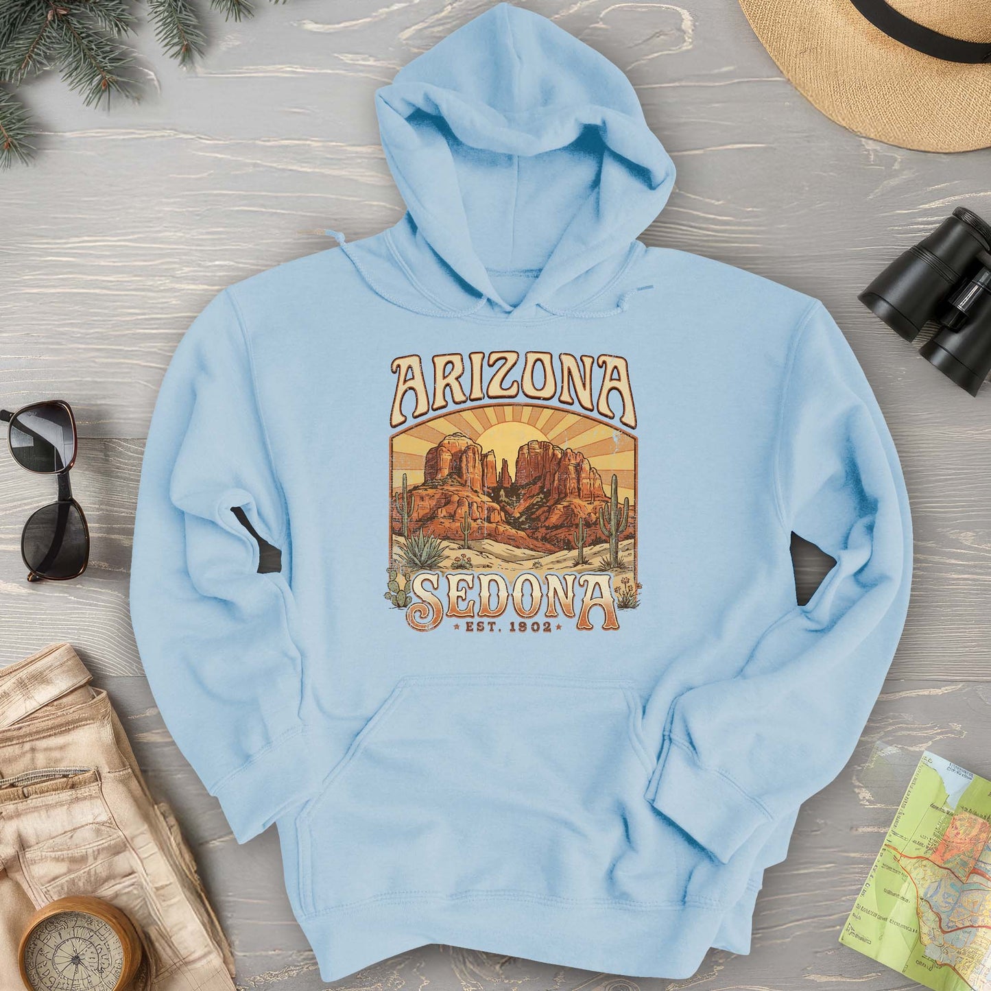 Sedona Arizona Sunset Hoodie