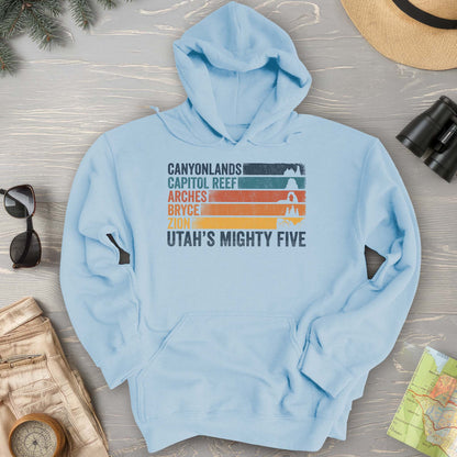 Utah's Mighty Five Stripes Hoodie