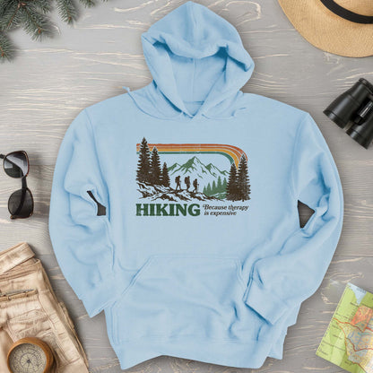 Hiking Retro Therapy Hoodie