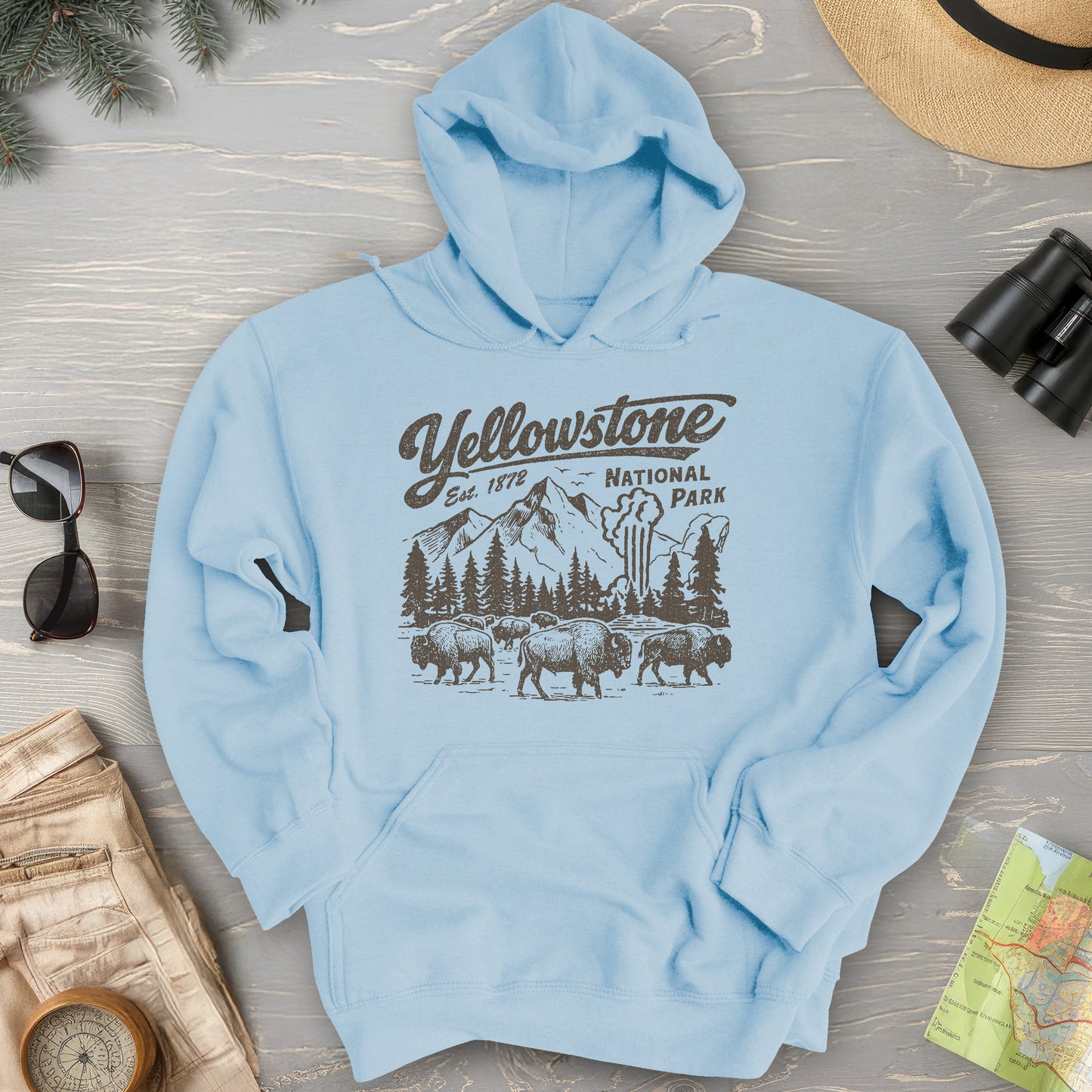 Yellowstone "Vintage Sketch" Hoodie