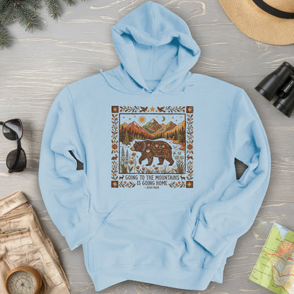 Going Home John Muir Hoodie