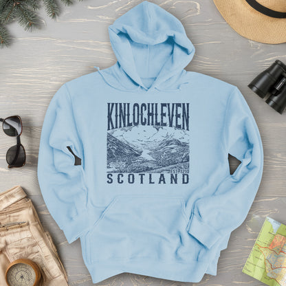 Kinlochleven Scotland Sketch Hoodie