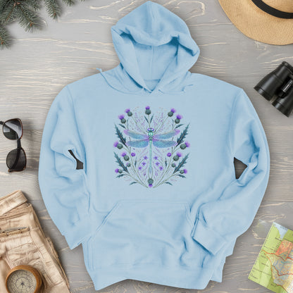 Dragonfly Thistle Hoodie