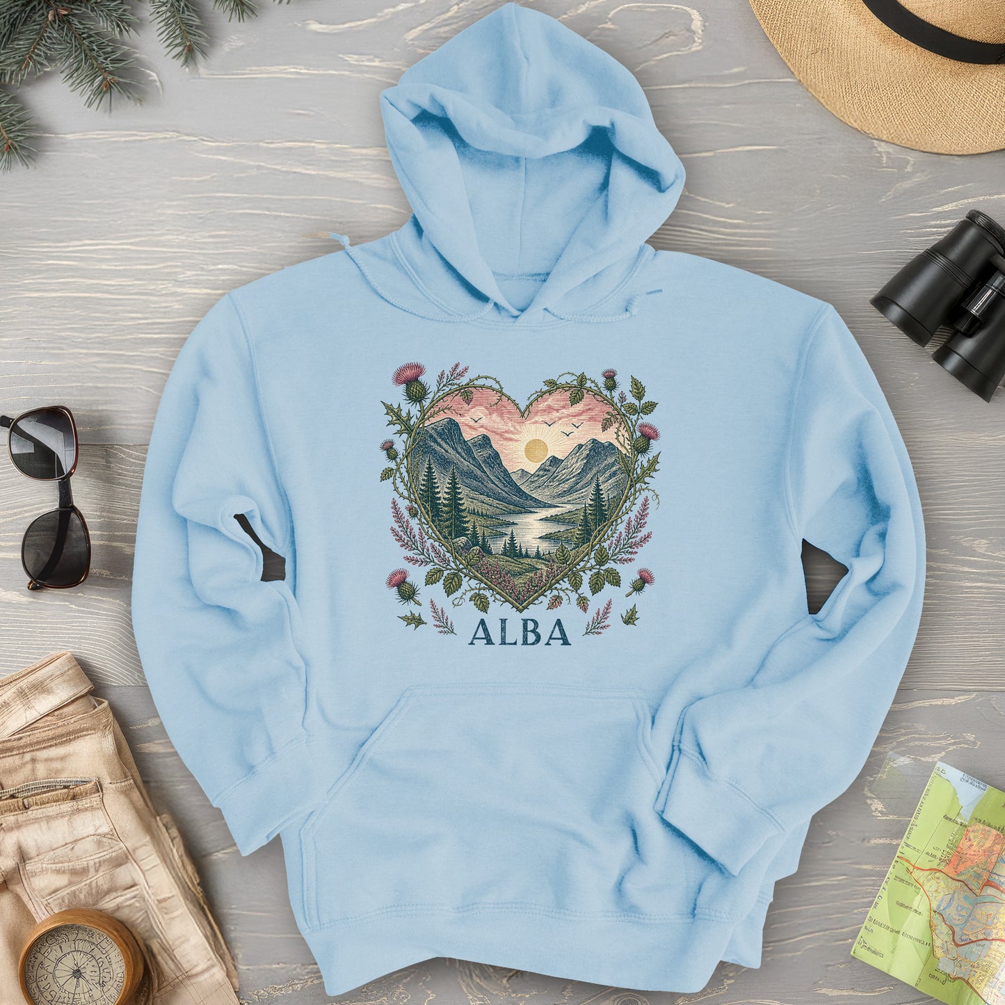 Alba Heart Hoodie