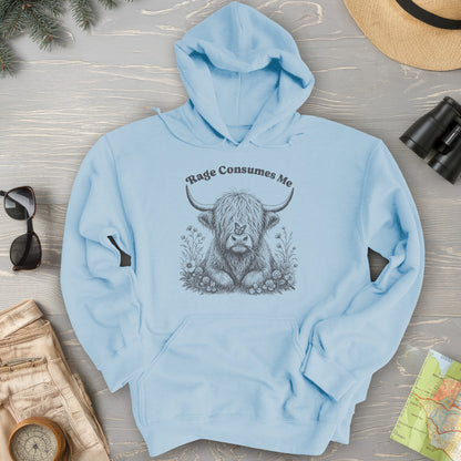 Raging Coo Monogram Hoodie