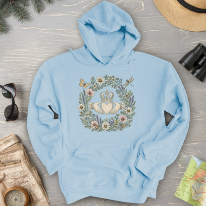 Cloddagh Wreath Hoodie