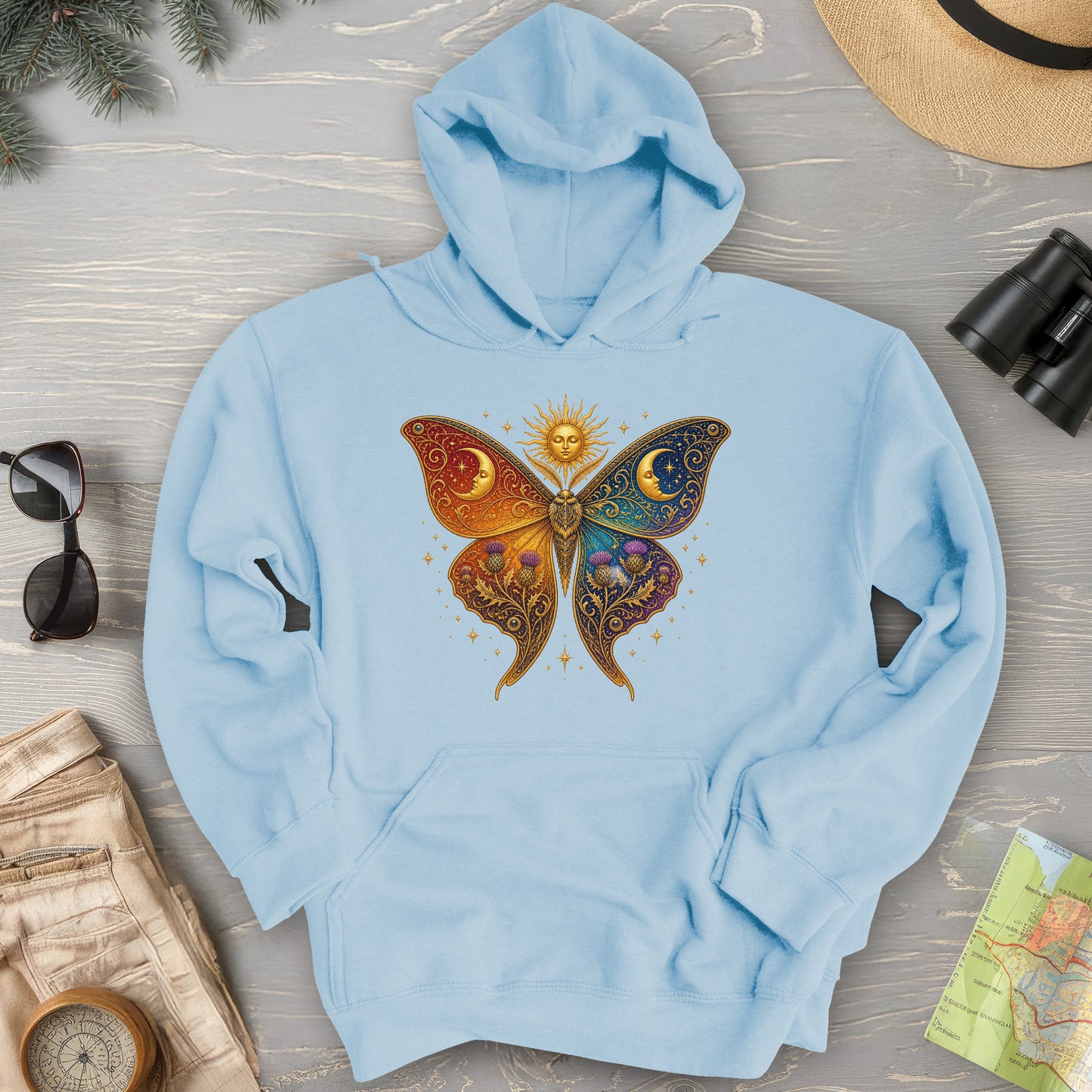 Celestial Butterfly Hoodie