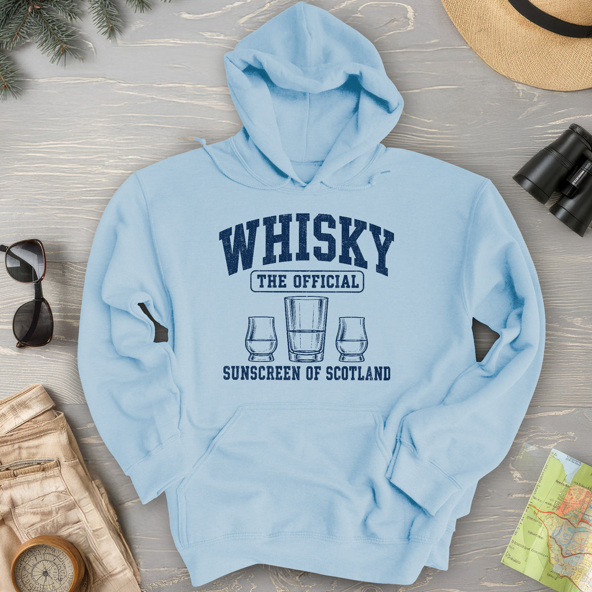 Whisky Scottish Sunscreen Hoodie