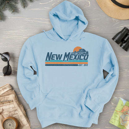New Mexico Retro Stripe Hoodie