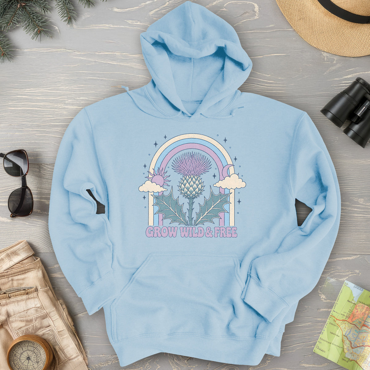 Wild & Free Thistle Hoodie