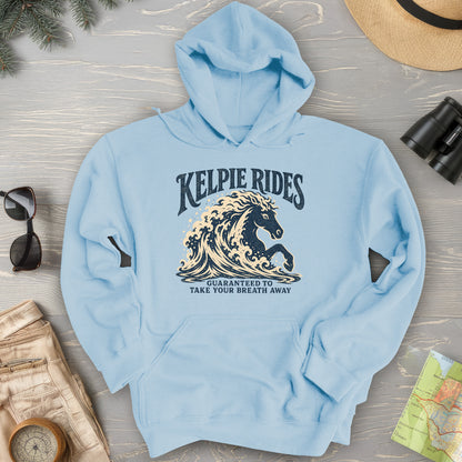 Kelpie Rides Retro Hoodie