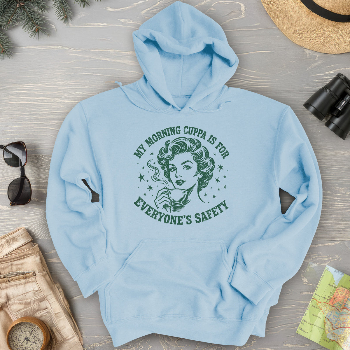 Morning Cuppa Safety Hoodie
