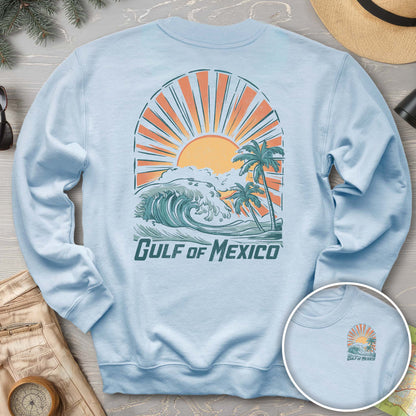 Gulf of Mexico "Sunny Vibes" Crewneck Sweatshirt