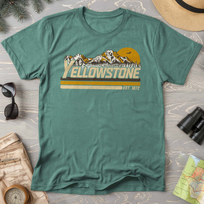 Yellowstone Retro Stripe Comfort Colors T-Shirt