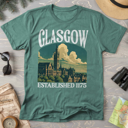 Glasgow Scotland "Big and Bold" Comfort Colors T-Shirt