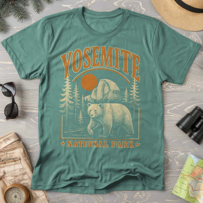 Yosemite National Park "Vintage El Capitan Bear" Comfort Colors T-shirt