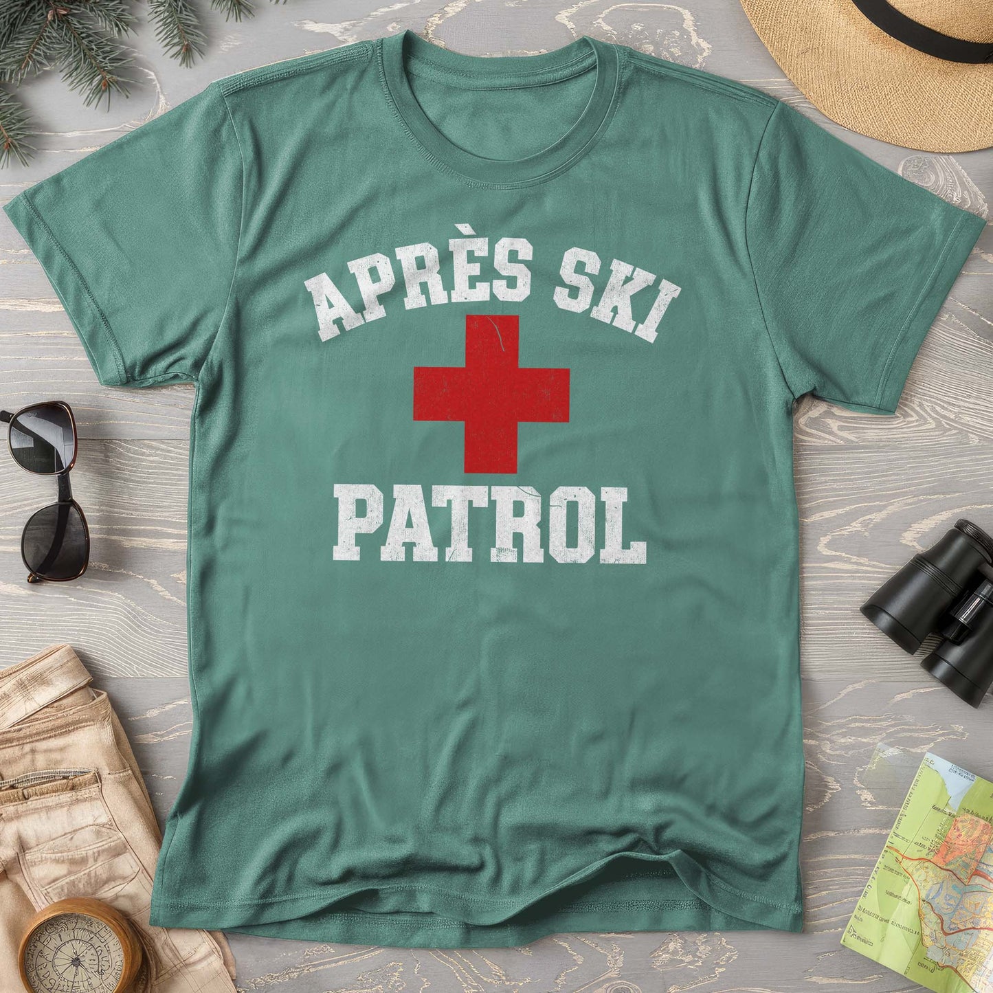 Après Ski Patrol Comfort Colors T-Shirt
