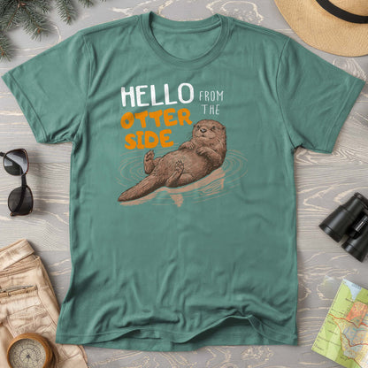 Hello From the Otter Side Comfort Colors T-shirt
