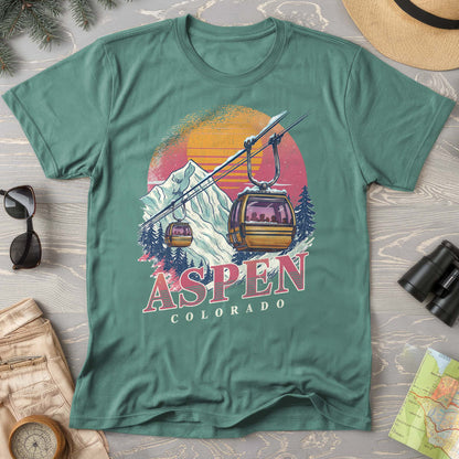 Aspen Retro Blast Comfort Colors T-shirt