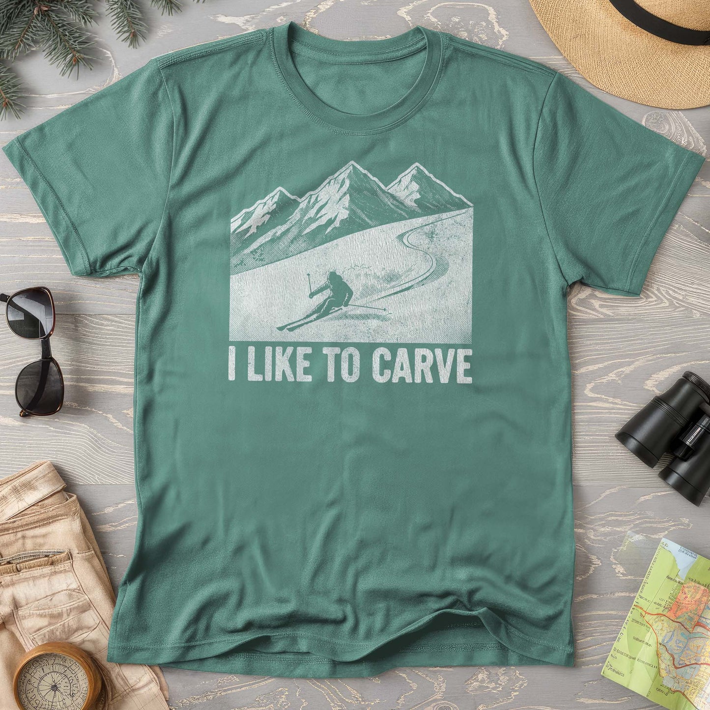 I Like To Carve Comfort Colors T-shirt