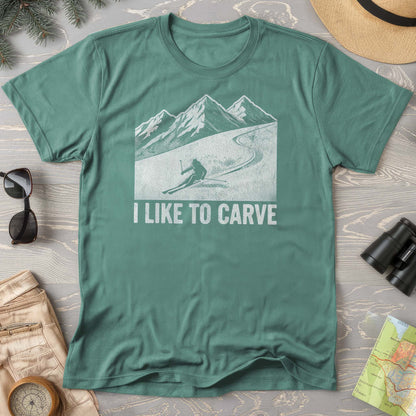 I Like To Carve Comfort Colors T-shirt