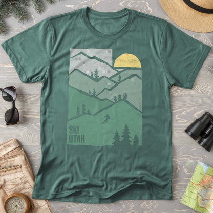 Ski Utah Mountains T-Shirt