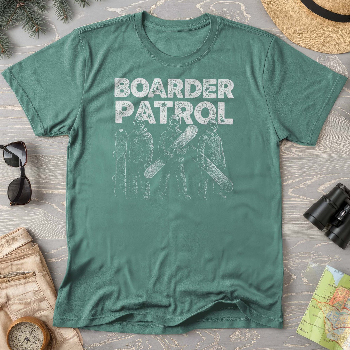 Boarder Patrol T-shirt