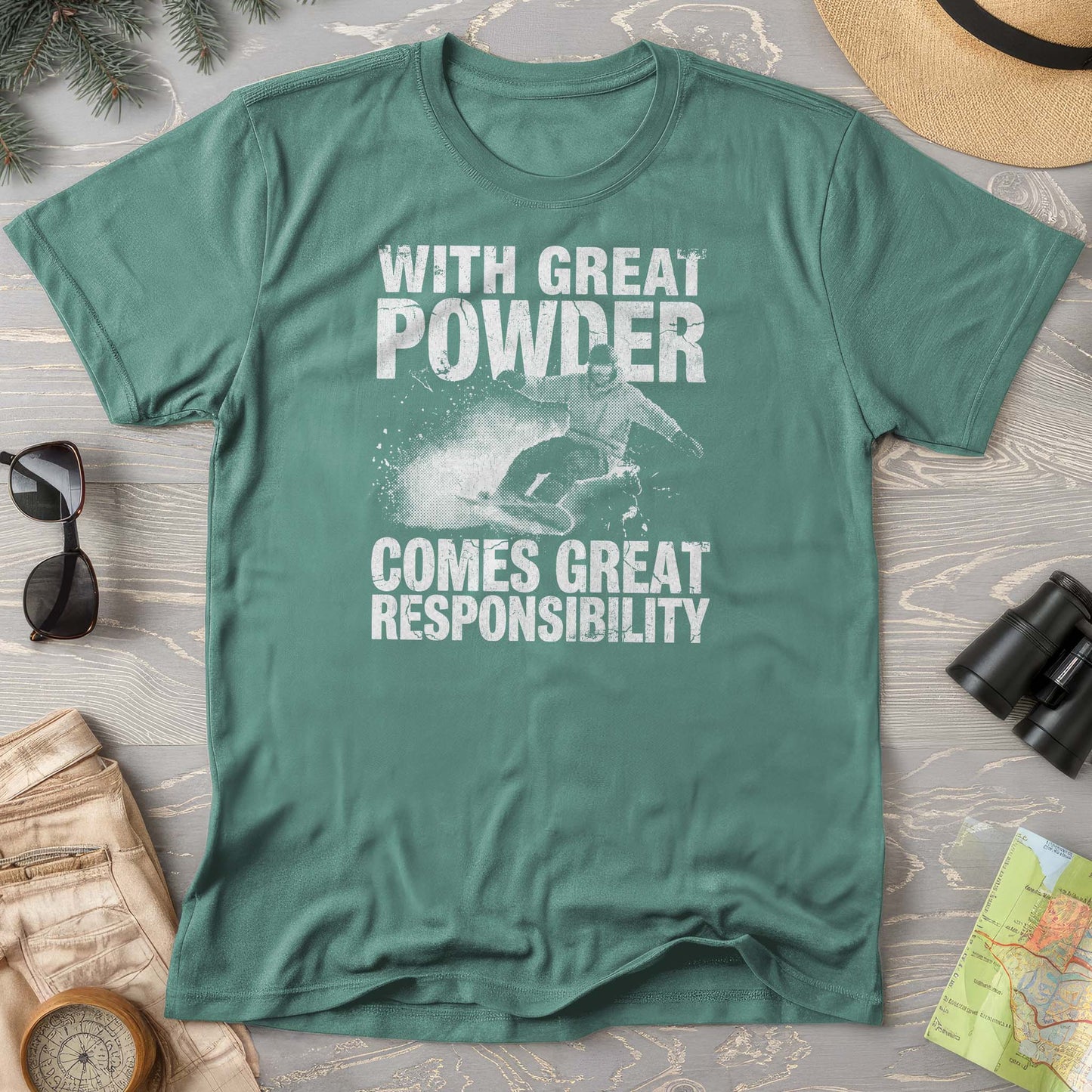 Great Powder Comfort Colors T-shirt