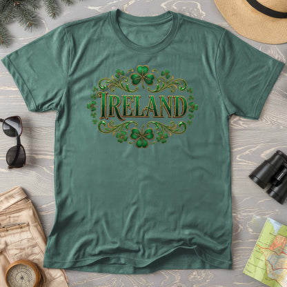 Ireland Shamrock Emblem Comfort Colors T-shirt