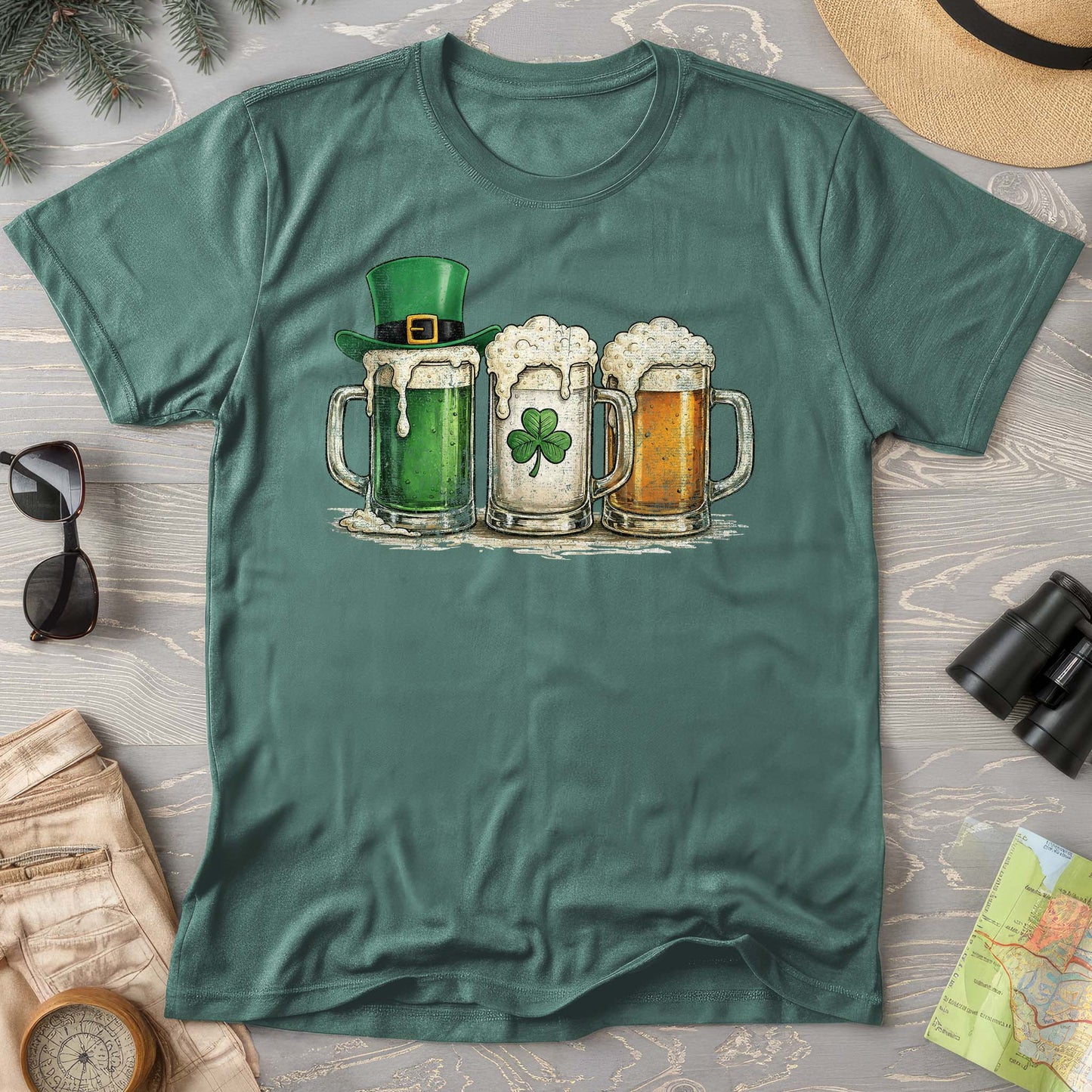 Irish Flag Mugs Comfort Colors T-shirt
