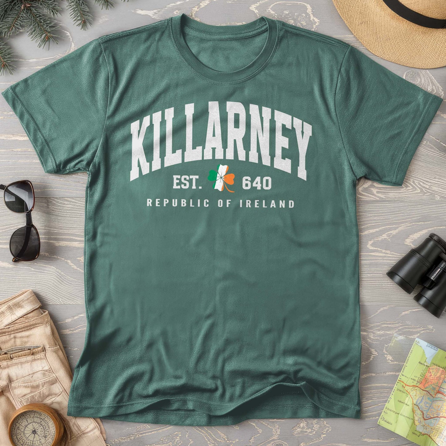 Killarney Varsity Flag T-shirt
