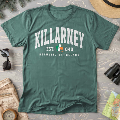Killarney Varsity Flag T-shirt
